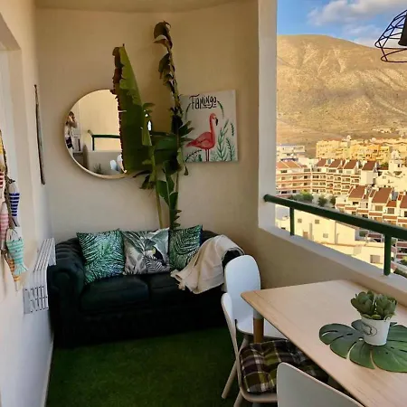Cristianos Stunning Ocean View,wi-fi,costamar 아파트 *